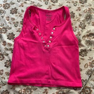 Hot pink gym wear